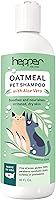 Hepper Oatmeal Shampoo for Dogs & Cats - Natural Sensitive Skin Relief, Itchy Dry Skin Treatment, Soap-Free with Cucumber & Aloe