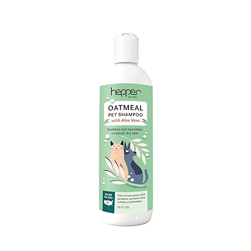 Hepper Oatmeal Shampoo for Dogs, Cats and Other Pets -