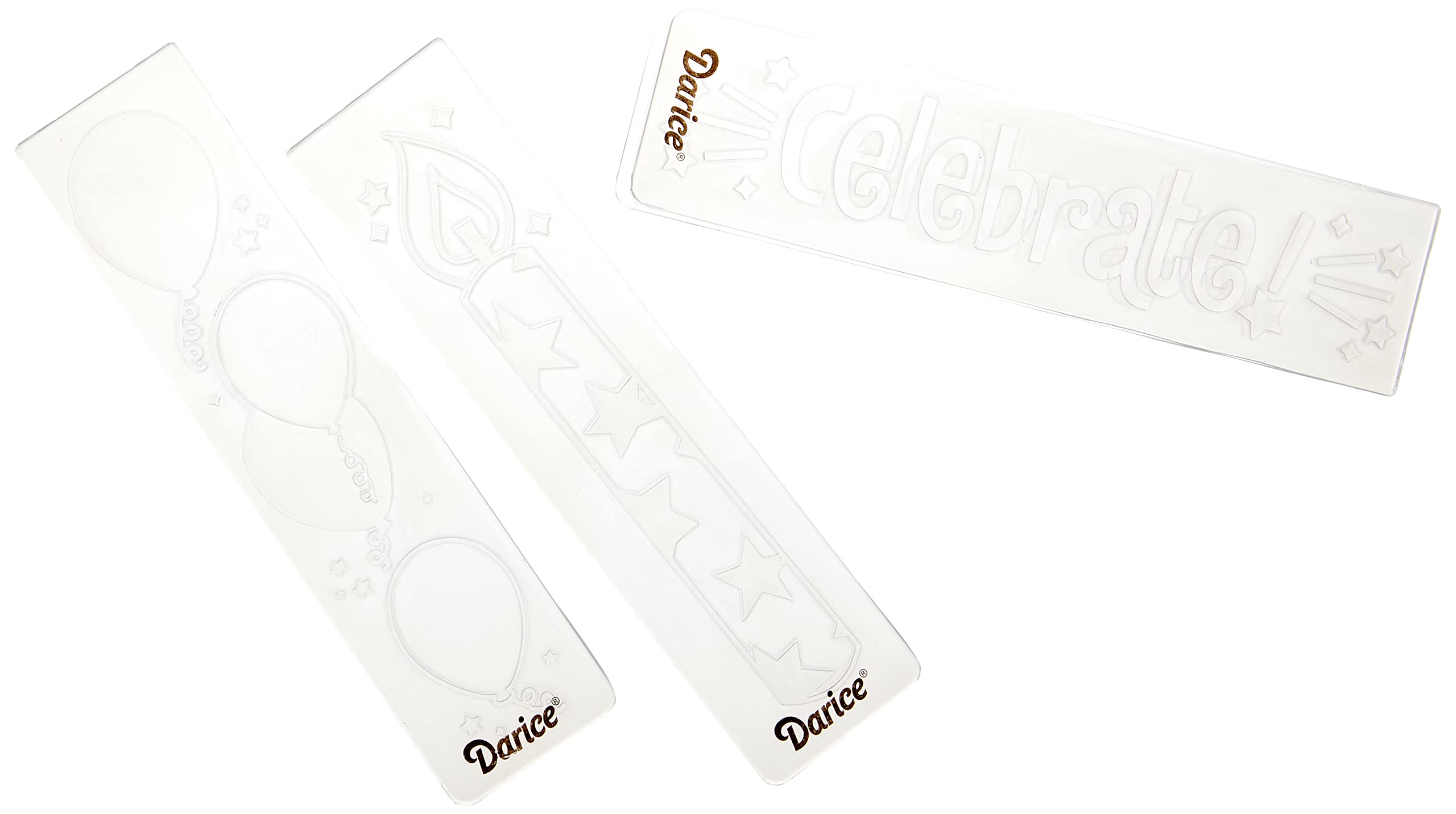 Darice 1219-130 Classeur De Gaufrage Plastique Transparent 10,8 X