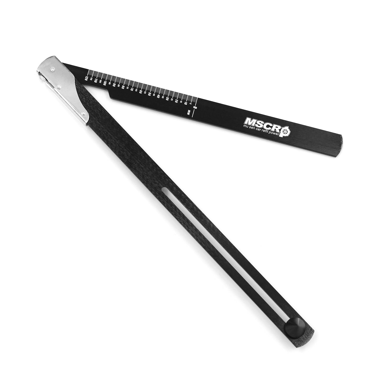 Sliding Sag Scale Tool for Dirt Bike Folding Sag Scale 2 Works on Mini and Full Size Motorcycles