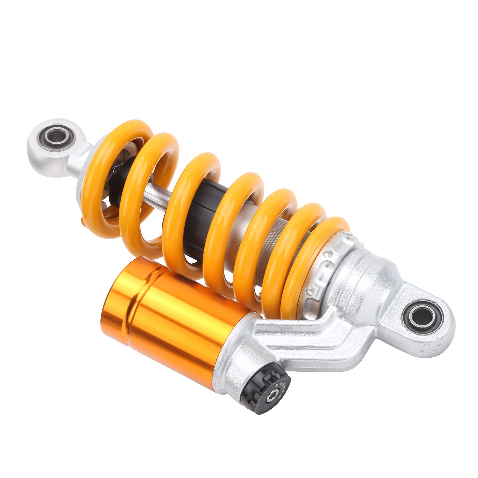 Akozon Amortyzatory Przednie/tylne Uniwersalny Amortyzator Zawieszenia Amortyzatora 240 Mm Ze Zbiornikiem Powietrza do Motocykla Terenowego ATV