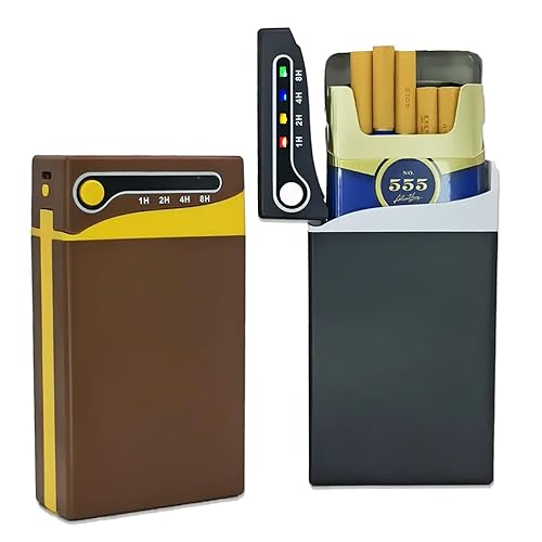 Miniatura 1 de Caja de cigarrillos con temporizador, caja de almacenamiento de cigarrillos, caja de bloqueo con temporizador, apertura automática, caja de