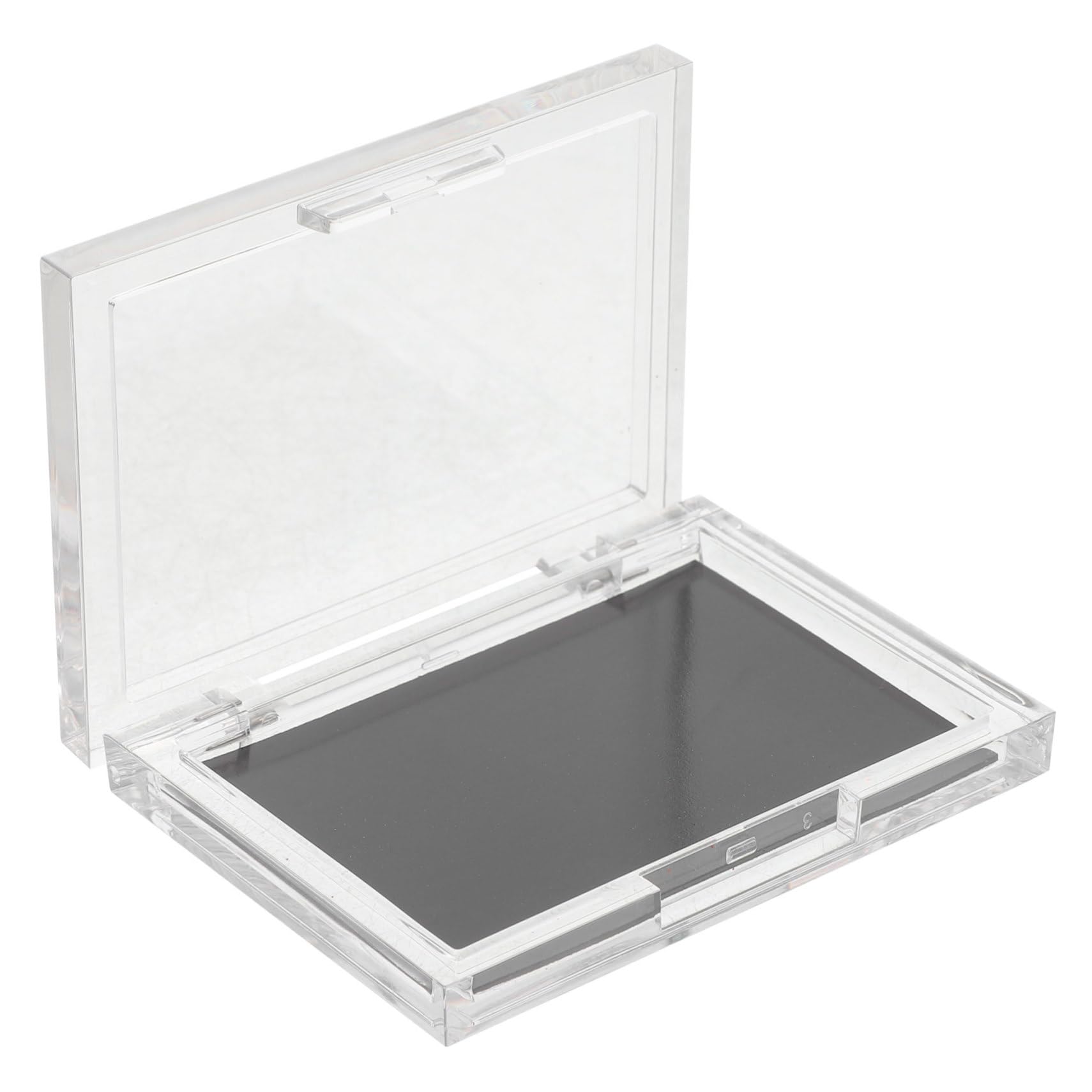Baluue 5pezzi Contenitore Cosmetico Magnetico Vuoto Per Ombretti Organizer Portatile Per Trucco Di Palette Per Viaggio Pratico Box Per Blush e Illuminante Per Creazioni Fai Da Te