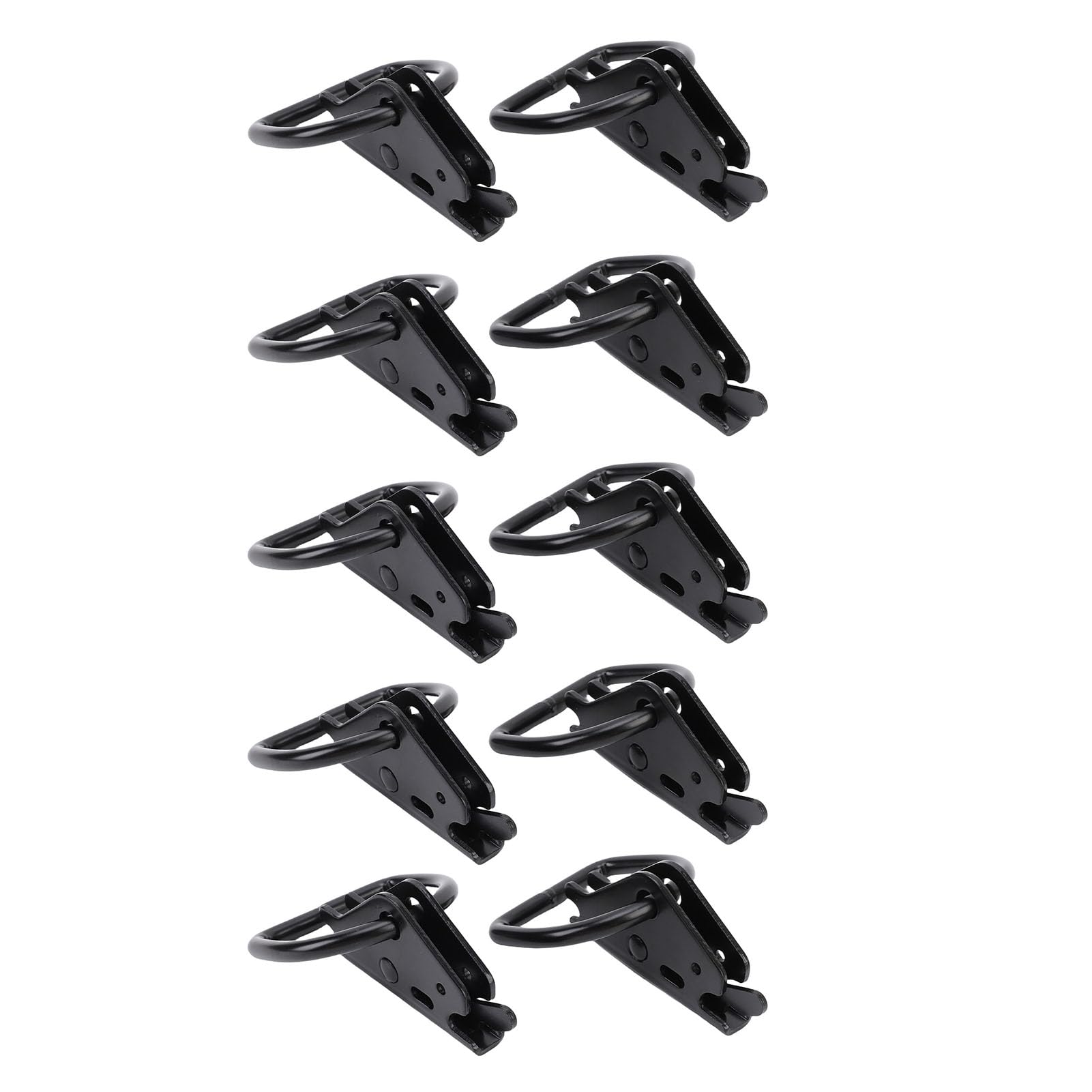 Karlak E Track Galvanisé Anneau en D Ancrages d'attache 10PCS Qualité