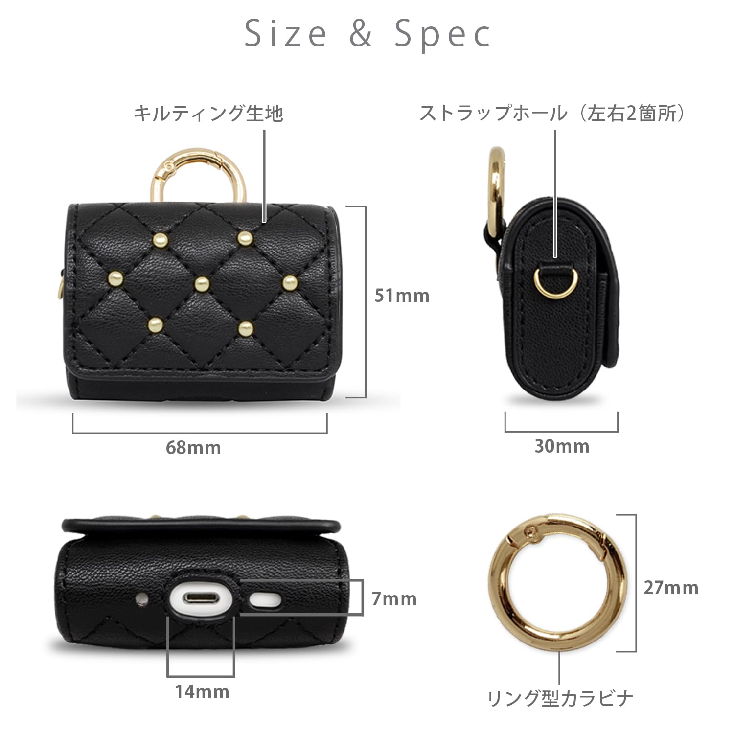Amazon | CECIL McBEE 正規品 AirPods Pro 第2世代/第1世代 専用