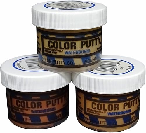 Miniatura 5 de Color Putty - Kit de mezcla personalizado a base de agua - Incluye dieciséis frascos de 3.68 onzas de masilla de alto rendimiento