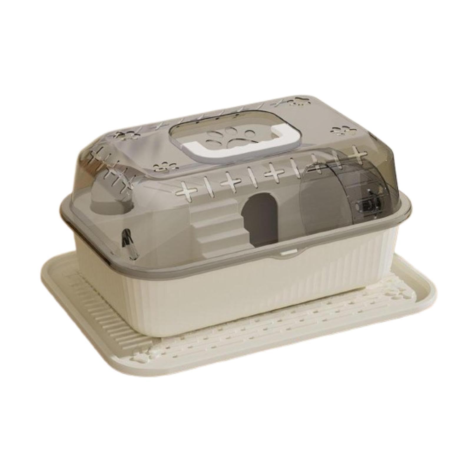 Maison pour hamster blanche pour voyager sereinement avec votre petit rongeur