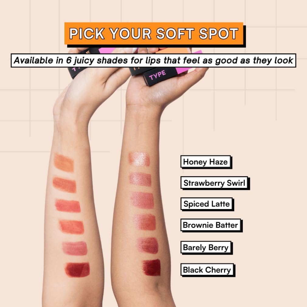 Light Up Lip Oil Stick with Bakuchiol & Vitamin C | Brightening and Hydrating Lip Care Gloss | Reduces Pigmentation and Glossy Shine | Lip Oil For Women | 602 Barely Berry - 2.5g 7 611a8BPkSSL. SL1010