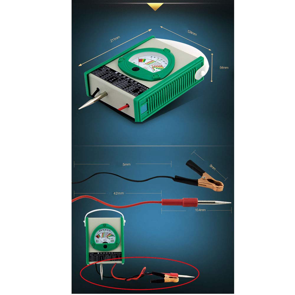 Desconocido FY-54 - Comprobador de batería para Coche (2 V, 6 V, 12 V, 10-240 A/H)