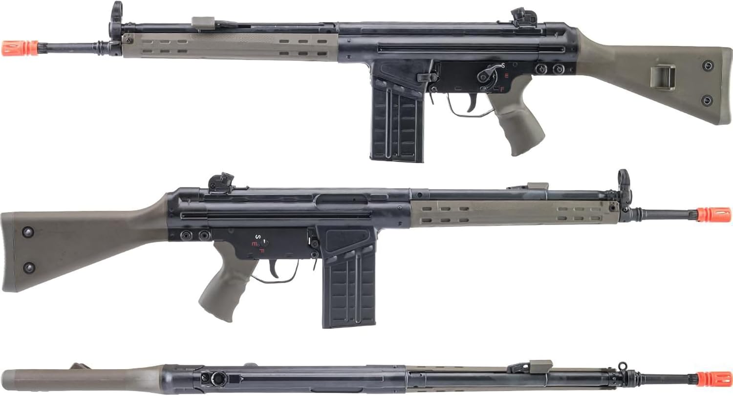 Evike Airsoft - LCT LC-3A3-S Stamped Steel AEG Airsoft Rifle
