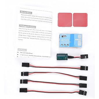Flight Controller Stabilizer System RC Airplane Stabilizer, F50A 3-Axle Gyro A3 V2 Metal for Fixed-wing Airplane