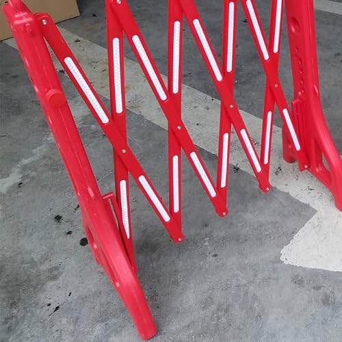 Barricada de metal expansível industrial, portão de barreira de segurança móvel, barreira de seguran