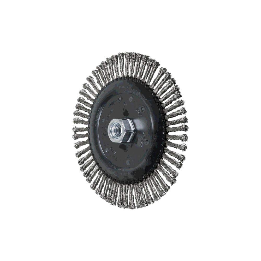 PFERD 6-7/8'' Stringer Bead Knot Wheel .020 SS (82619) (10/Each)