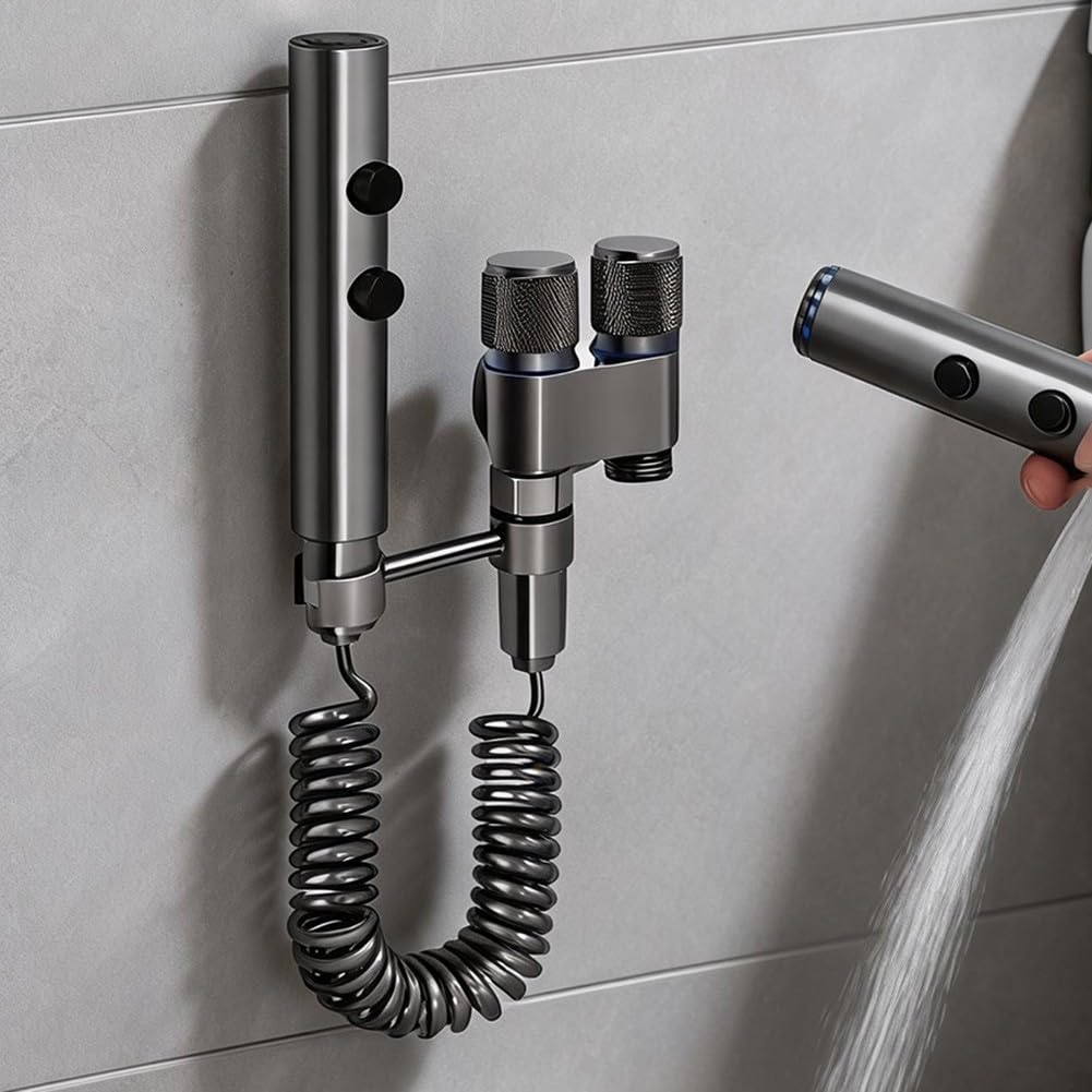 Kit Rociador Manual Bidé Válvula para latón G1/2 Kit Rociador