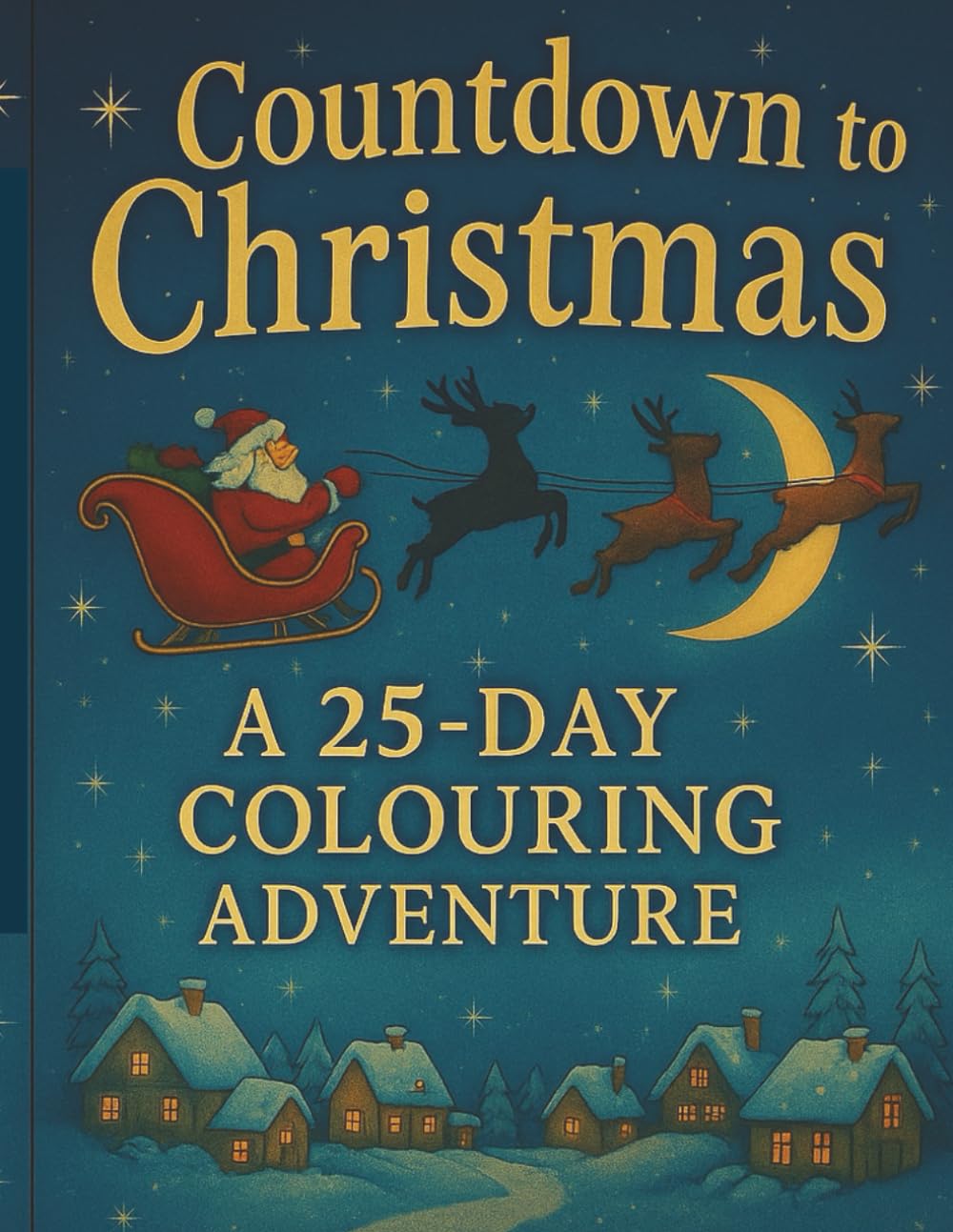 Countdown to Christmas: A 25-Day Colouring Adventure