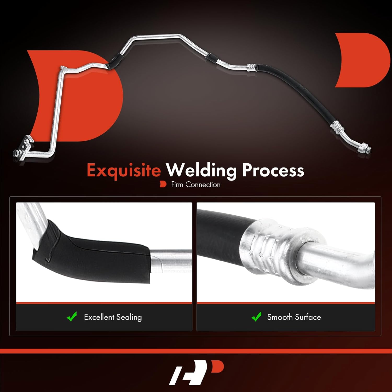 A-Premium A/C Suction Line Hose Assembly Compatible with - 2003-2008 - Mazda 6 L4 2.3L, Compressor to Evap