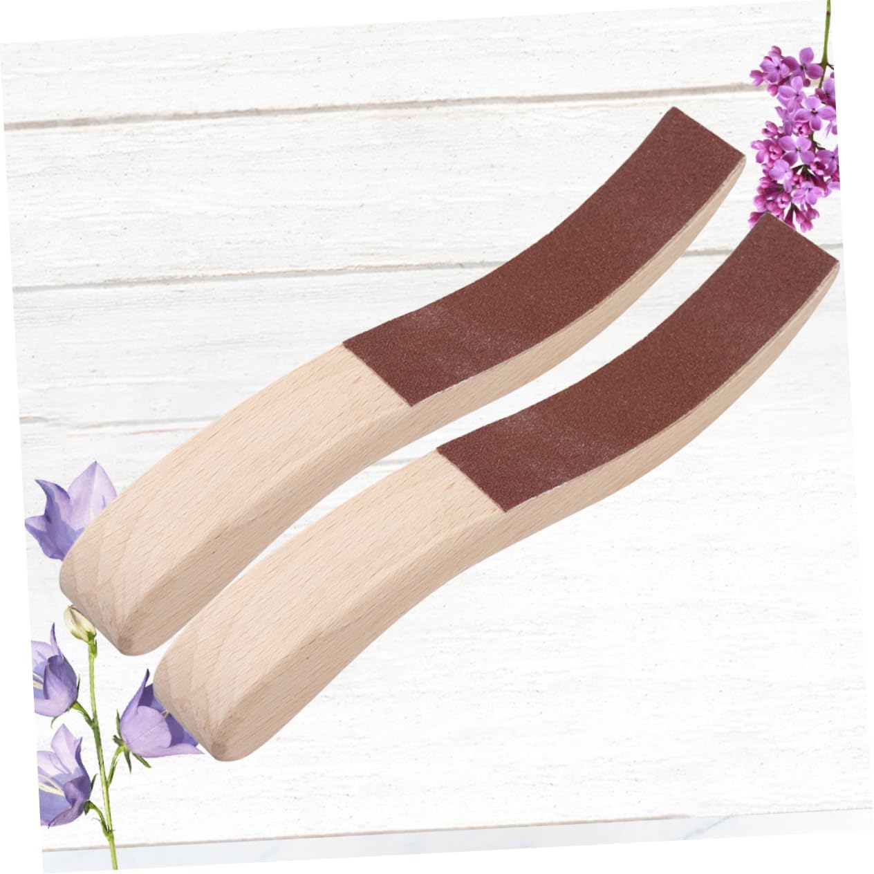 Yardwe Piano Tuning Sandpaper Block Wooden Sanding Tool for Keyboard Piano Restoration