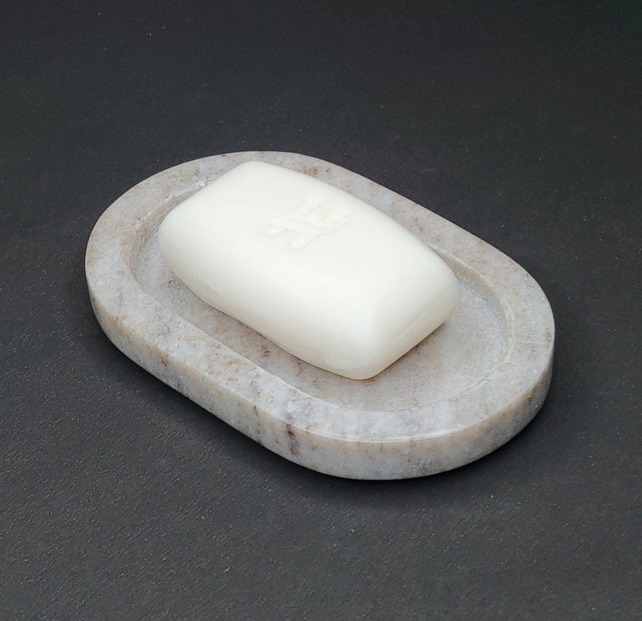 MBSC Natural Marble Stoneware Soap Dish Bathing Accessories (Beige Color, Standard Size 5.5" X 3.5") (B0BW9VKKX1) Amazon Price History, Amazon Price Tracker