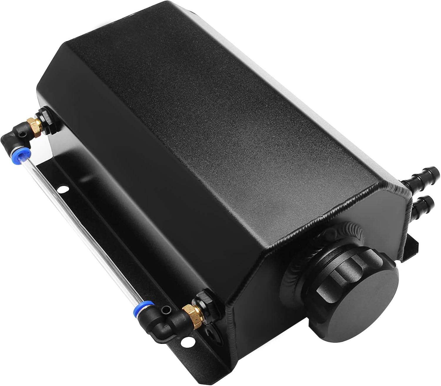 2L Universal Coolant Radiator Tank,Overflow Tank,Aluminum