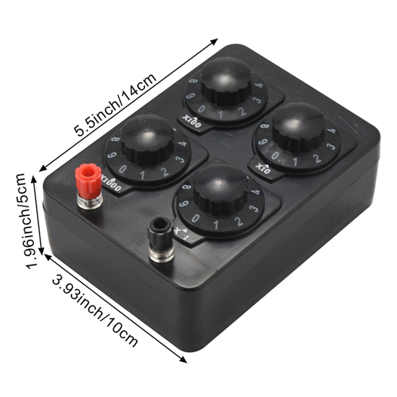 Boîte de résistances pédagogique avec potentiomètres à Variation Continue pour Une Meilleure compréhension des lois des Circuits. Matériel expérimental pour
