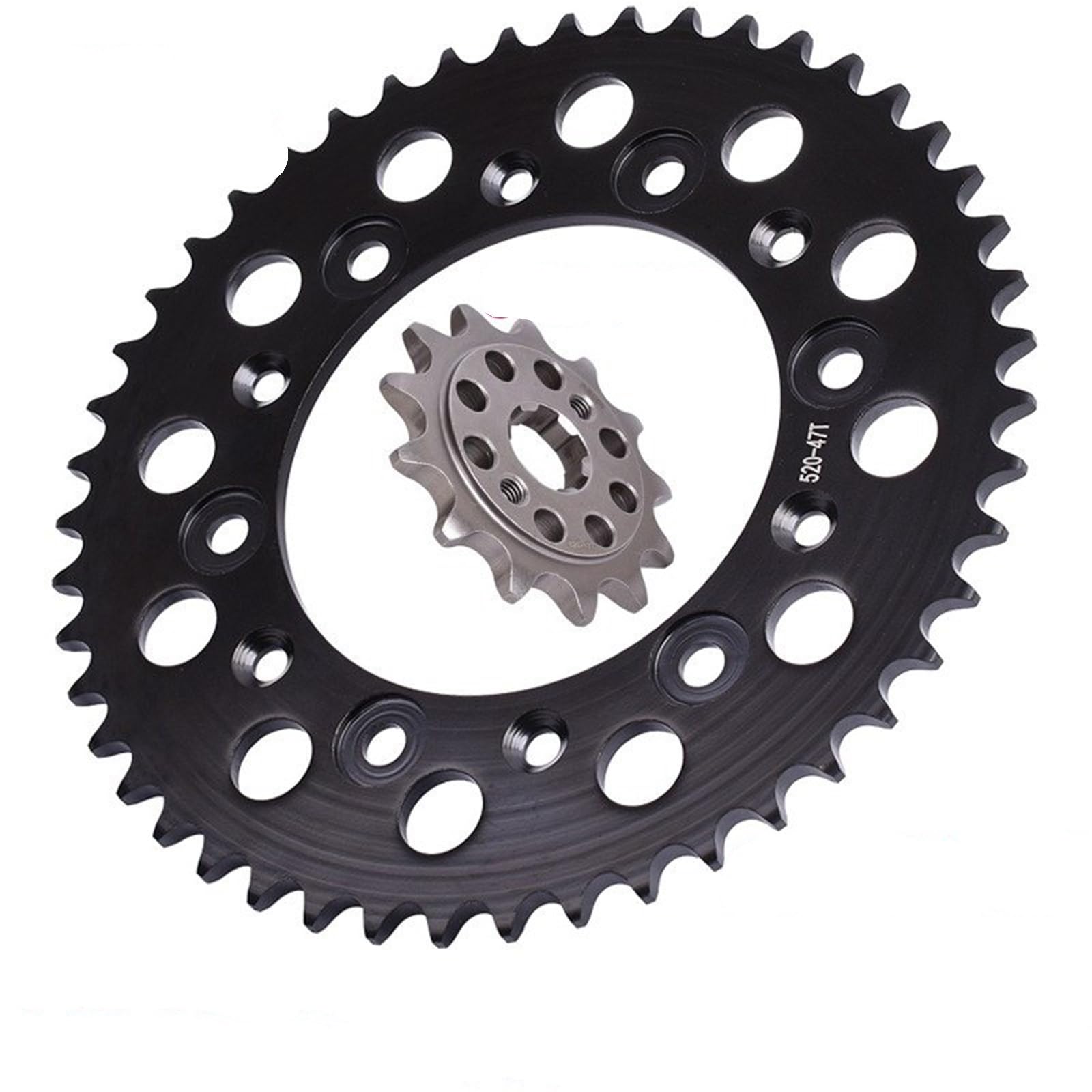 Kit De Piñones Delantero Y Trasero 520 47T 13T para CRF150 F-6 7 8 9 A B C D E F G H J 2006-2018.