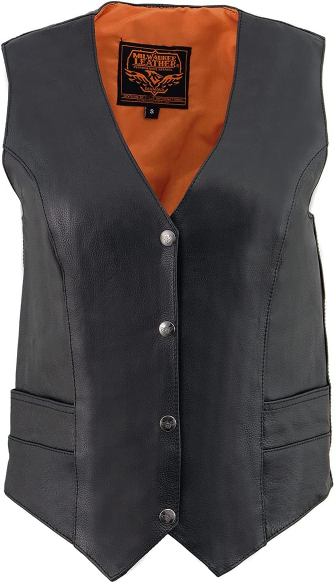 Milwaukee Women's Classic Leather Vest