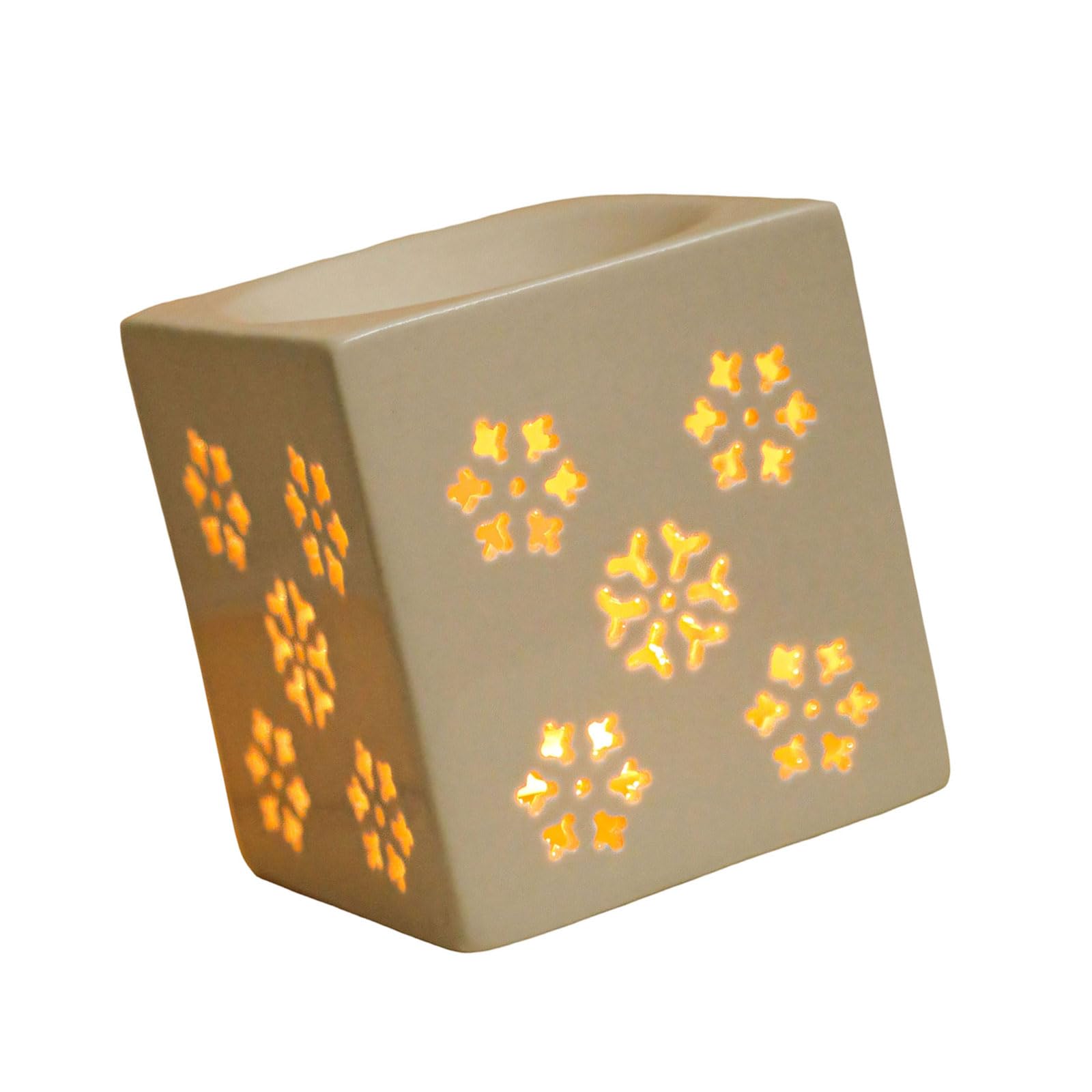 Nucelit Waxes Melt Burners Essential Oil Burners, Oil Tealight Waxes Warmer Aromatherapys Holder Scented Diffuser Tealight Warmer Decoration Bedroom
