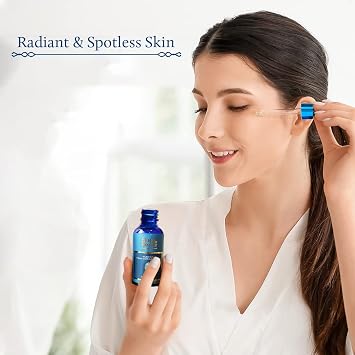 Blue Nectar Bakuchi Anti Aging Serum & Vitamin C Face Serum for Dark Spot Correction | Skin Rejuvenation Combo