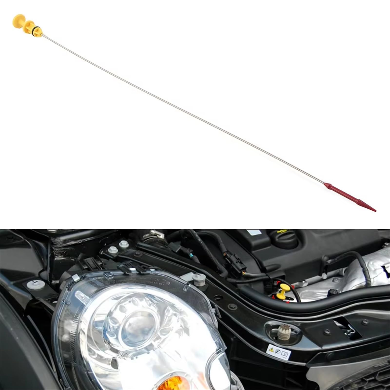 Asta di Livello Olio Auto per Mini R59 Roadster 2011 2012 2013 2014 2015 Sensori Livello Olio Motore Asta di Livello Olio Motore 11437585970