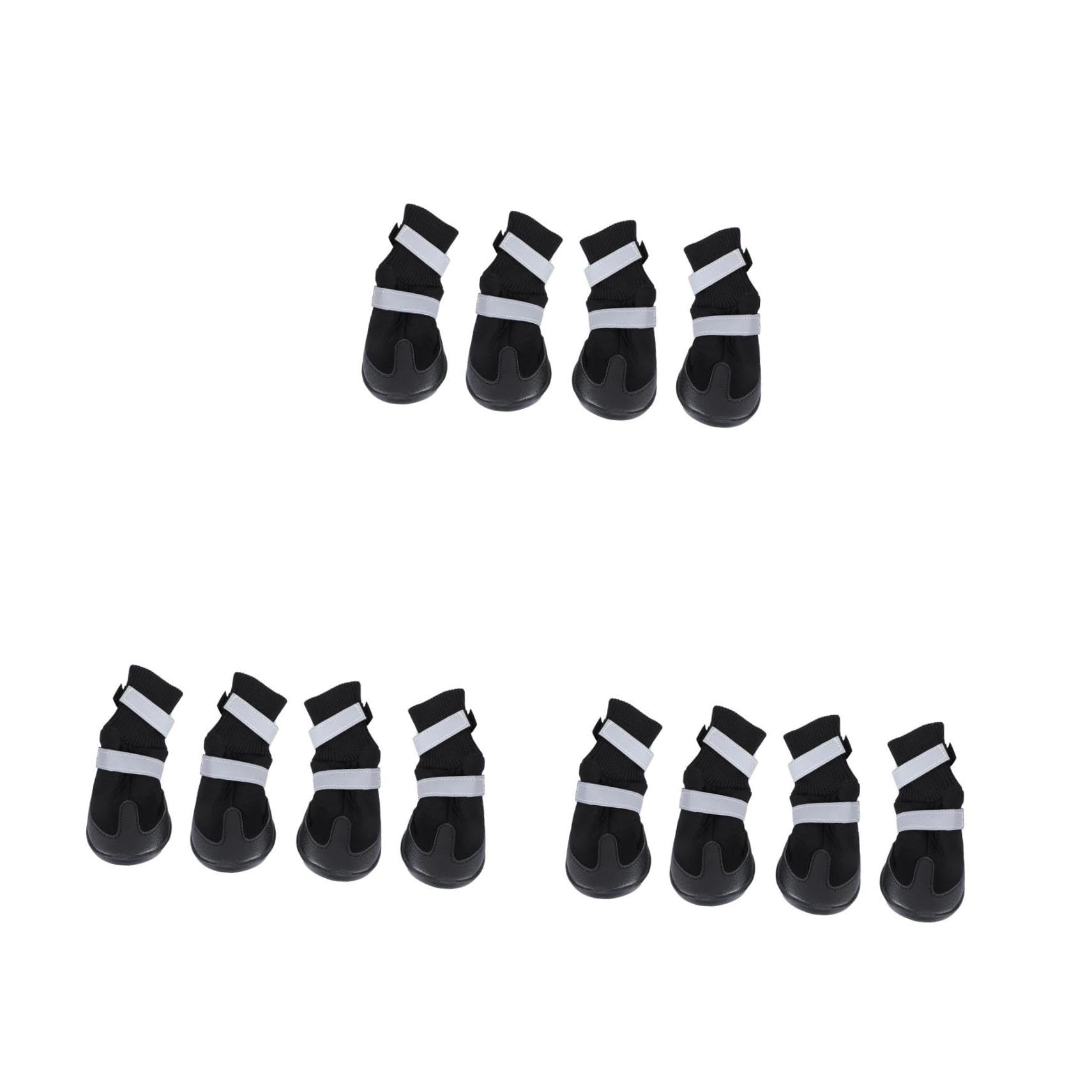 minkissy 12 STK hundeschuhe Hundepfotenschutz Hundestiefel & Pfotenschützer Chihuahua-Schuhe Schneestiefel Stiefel für Haustierhunde Hund warme Stiefel der Hund Haustier Hund Winterschuhe