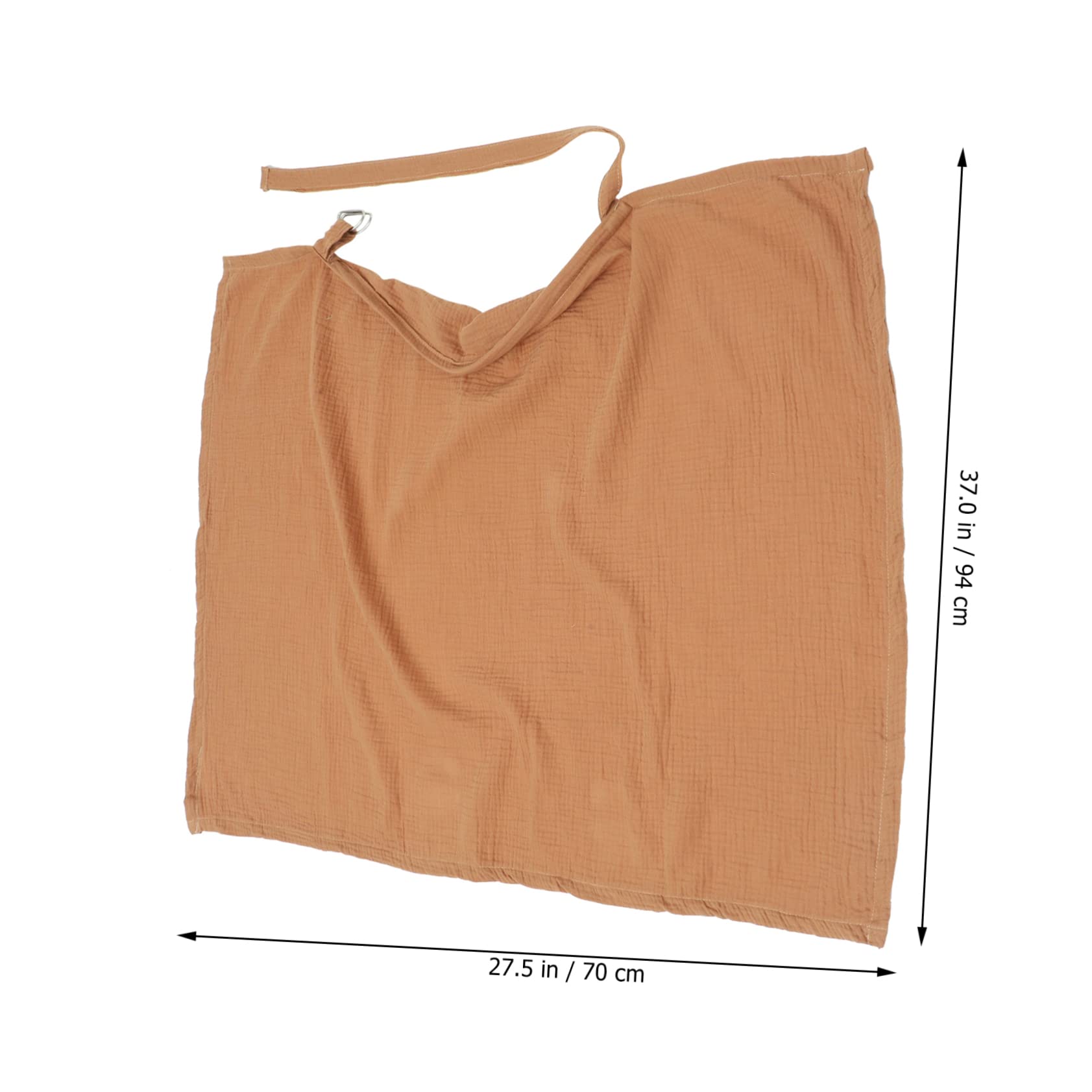 3stücke Stilltuch Für Unterwegs Baumwoll-stillabdeckung Atmungsaktiv Bequem Für Stillende Mütter Schützende Stilldecke Für Reisen Und Outdoor-aktivitäten Camel