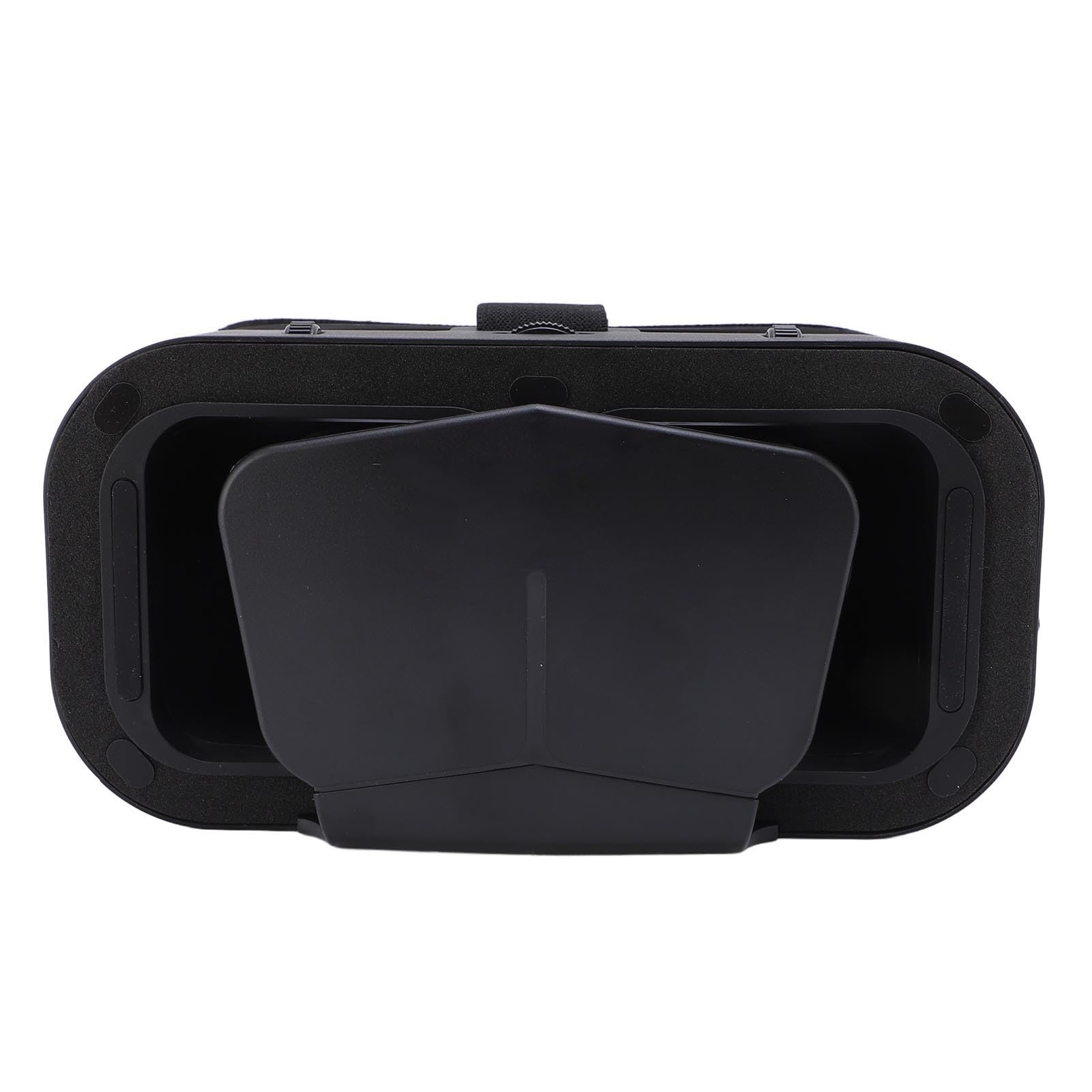 Acouto Occhiali VR Montati su Visore VR Occhiali per realtà Virtuale 3D Compatibili con 3 Telefoni con Schermo da 5-7 Pollici da 2 Pollici per Guardare Film Giocare a Giochi 3D Immersi Senza