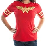 Wonder Woman Juniors Foil Logo Tee Shirt