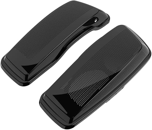 Miniatura 2 de Moto Onfire Tapas de altavoz de alforja color negro vívido para Harley Touring 2014+ - Dual 6x9 pulgadas