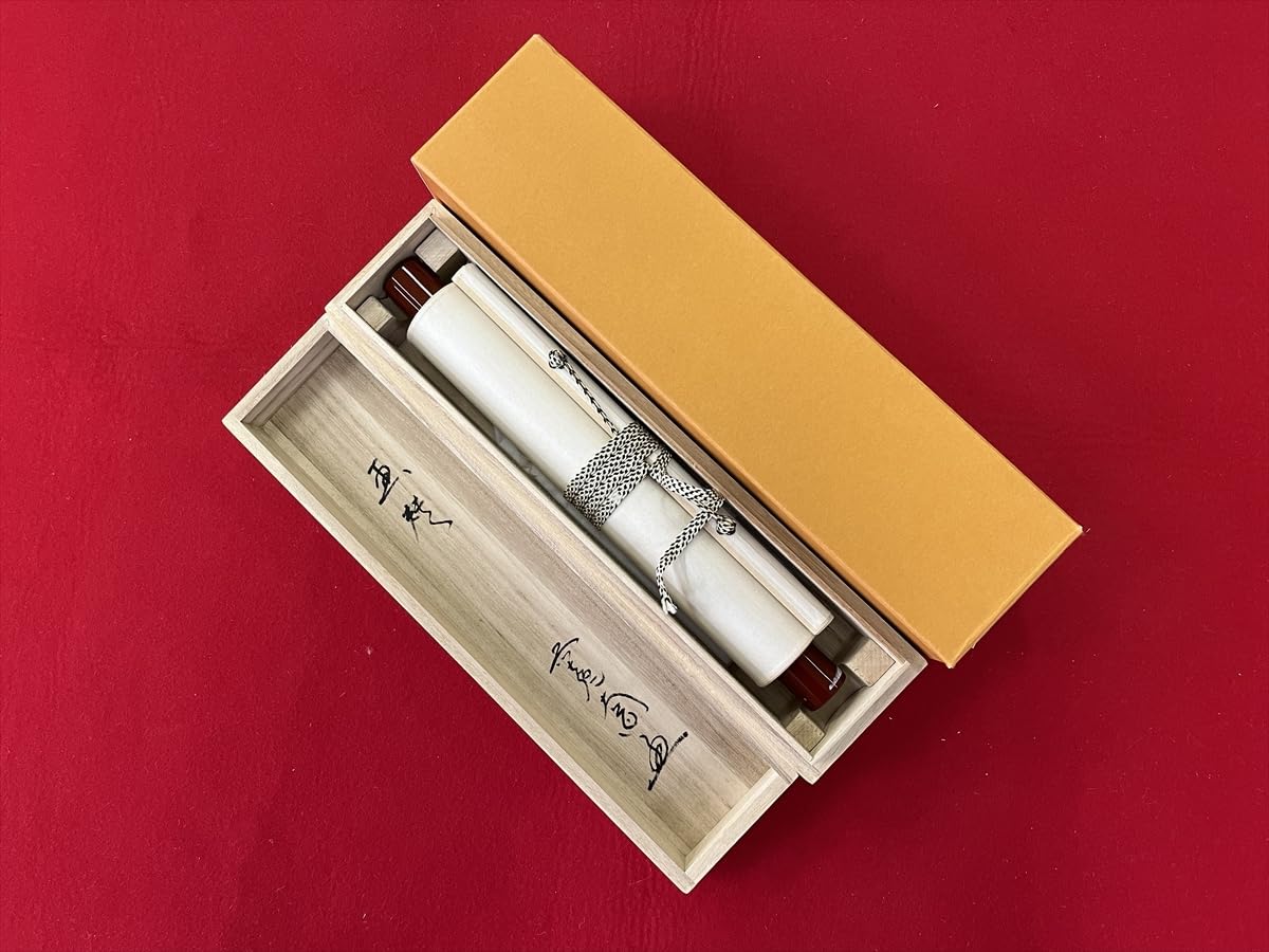 Amazon.co.jp: 大徳寺派極楽禅寺西垣大道琴琵和立雛画賛紙本d549箱