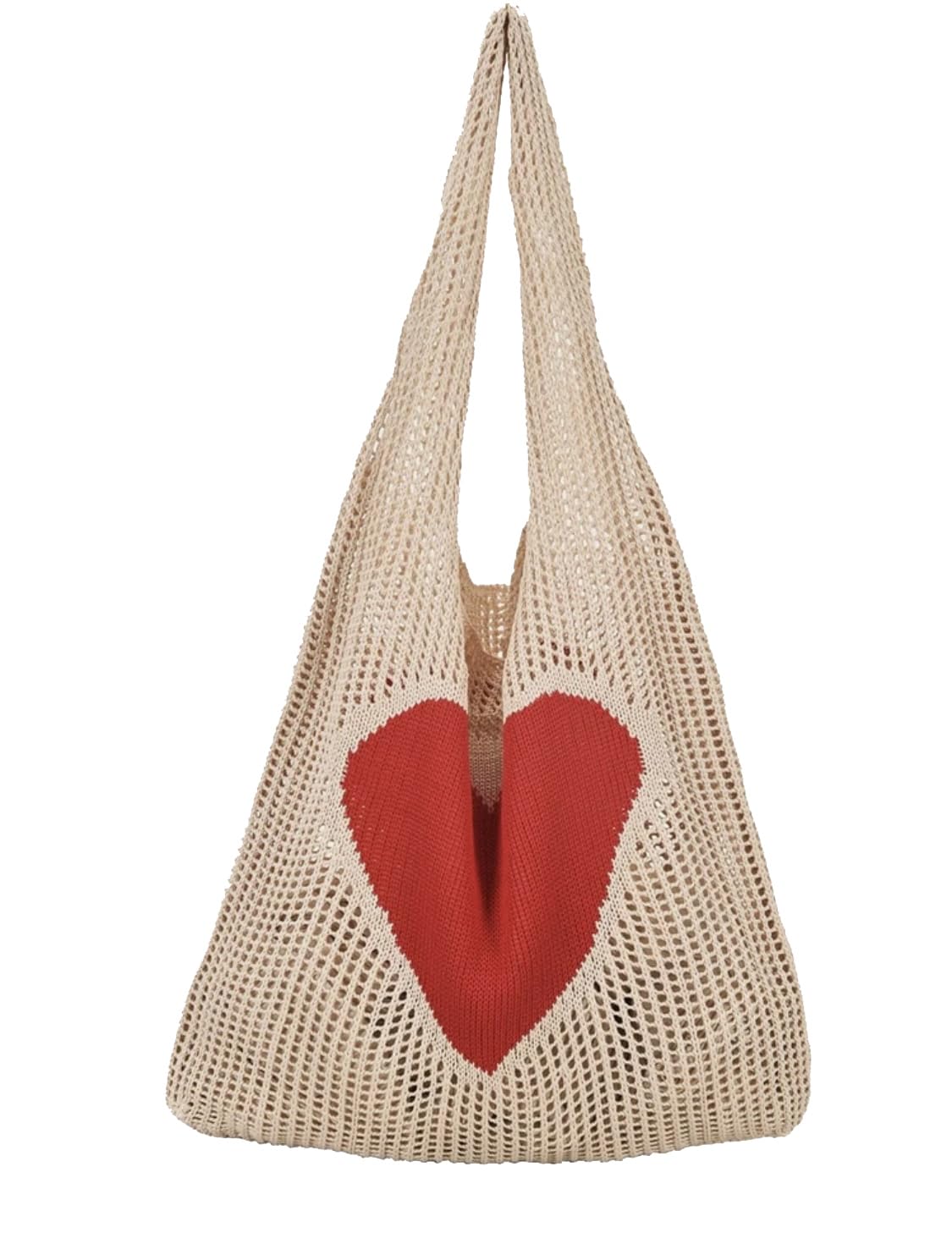 ENBEI Beach Bag Crochet Tote bag for Women,Aesthetic Boho Large Bag,Foldable&Lightweight,Shopping,Beach,Travel,Daily Use