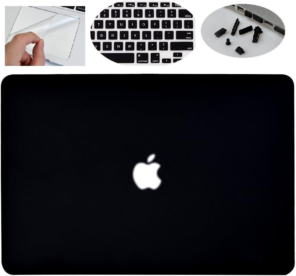 MacBook Pro 15" 15.4 inch With Retina Display Cover Case Shell (get 3 SAViOUR Accessories FREE) Soft Touch Rubberized coating Matte (Hard Shell) Skin Cover Case For Apple MacBook Pro 15" inch 15.4