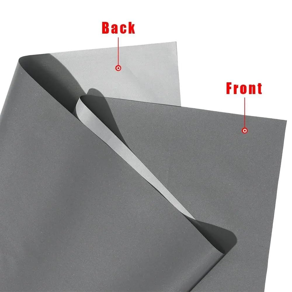 Schermo di proiezione, Proiettore semplice anti-luce schermo tenda tessuto riflettente panno(100inch)