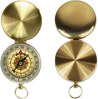 Snowmanna-Outdoor Sports Camping Hiking Portable Classic Watch Style Pocket Compass Multifunction Compass Navigation