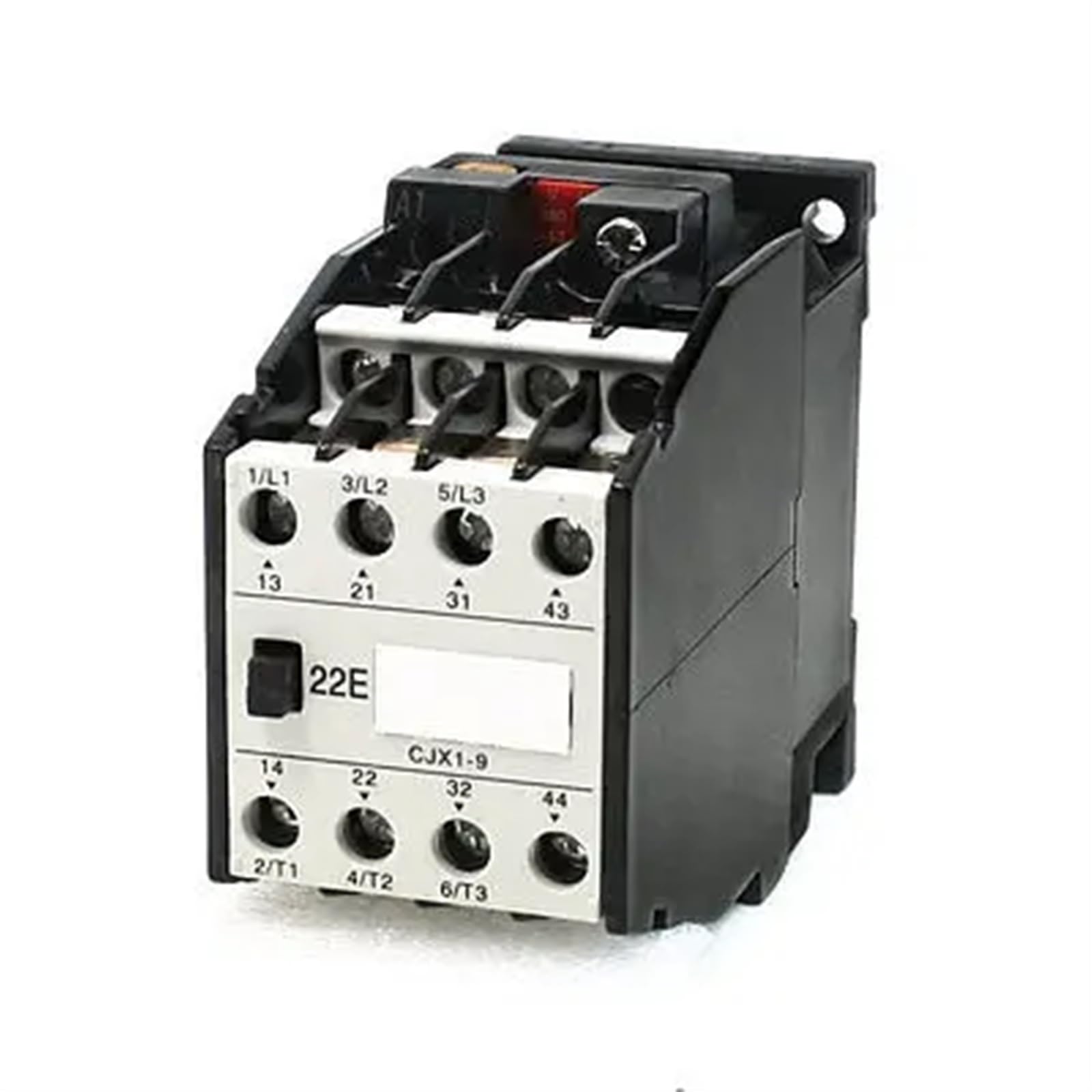 Contactor de CA CJX1-9/22 trifásico con contactos de alta conductividad 2NO+2NC 2