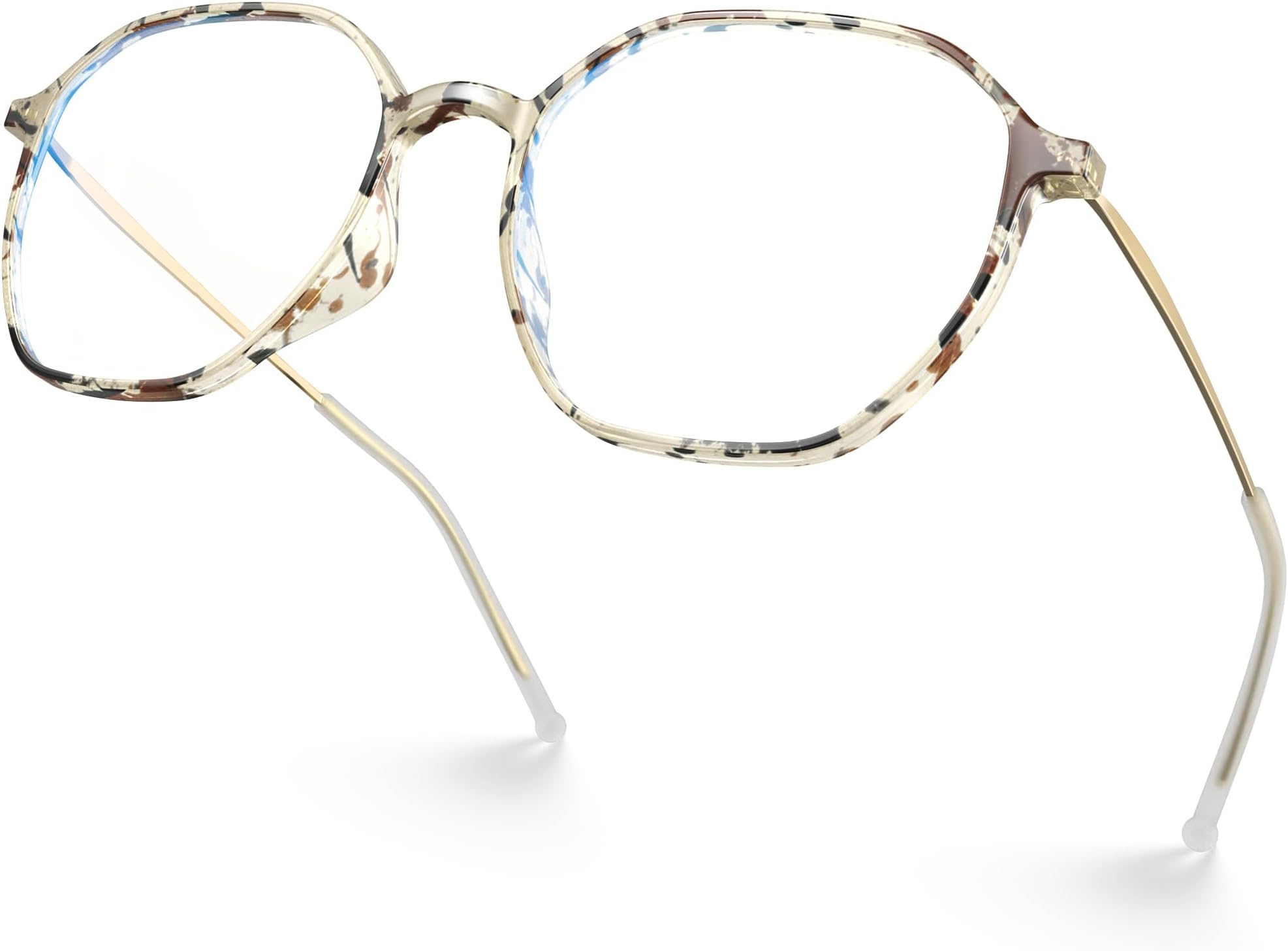 VISOONE Lightweight TR90 Blue Light Blocking Glasses Frame with Anti Glare Eye Protection for Women and Men RANE