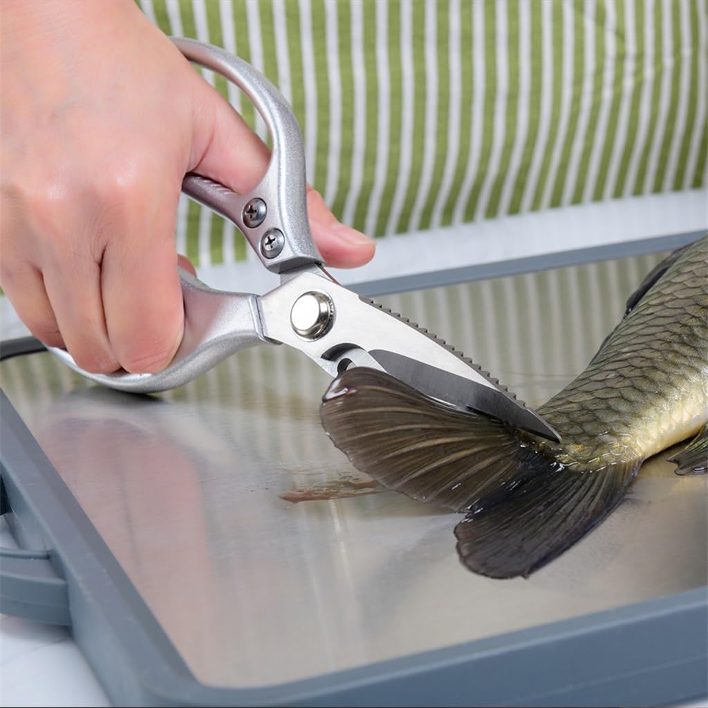 Stainless Steel Kitchen Scissors Powerful Household Chicken Multifunctional Professional Sharp