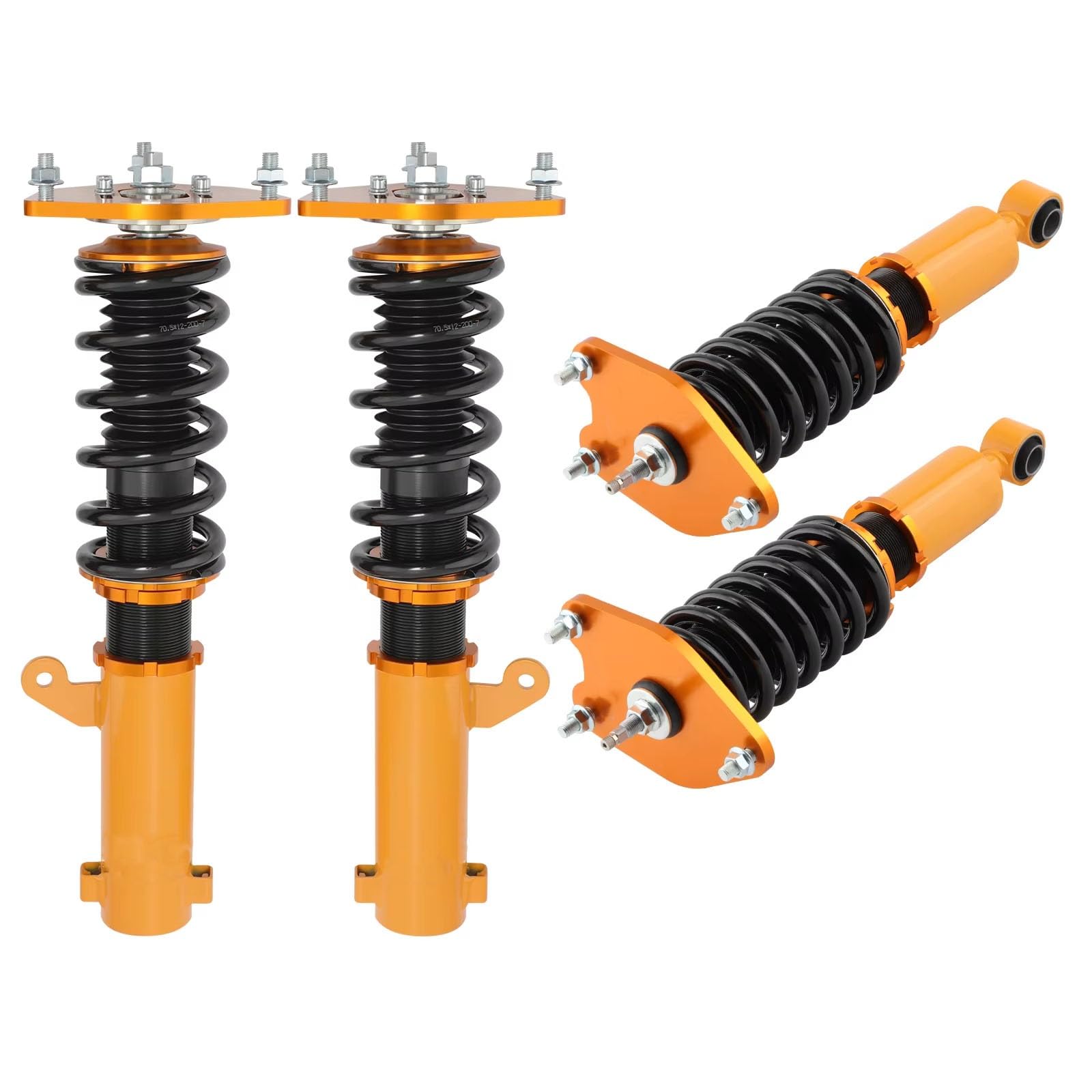 Ammortizzatori per Auto compatibili con Toyota Camry Avalon e Solara Kit coilover da 4 Pezzi con Altezza Regolabile sospensioni Anteriori e Posteriori ricambi Auto.