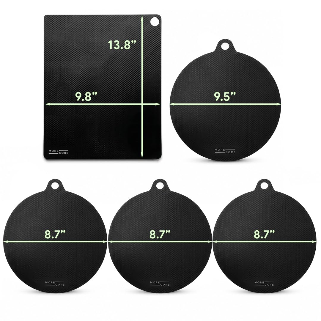 MoreCore Protector de Placa de Induccion para Vitroceramica, 5 Piezas