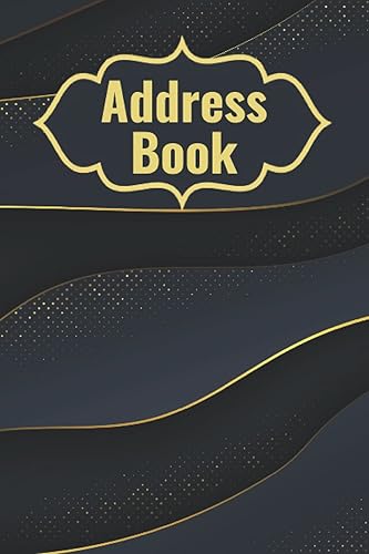 Address Book: Small Address Book With Alphabetical Tabs, More Than 400 Entry Spaces! - Log Book To Record Addresses, Phone Numbers, Emails, Birthdays and Notes