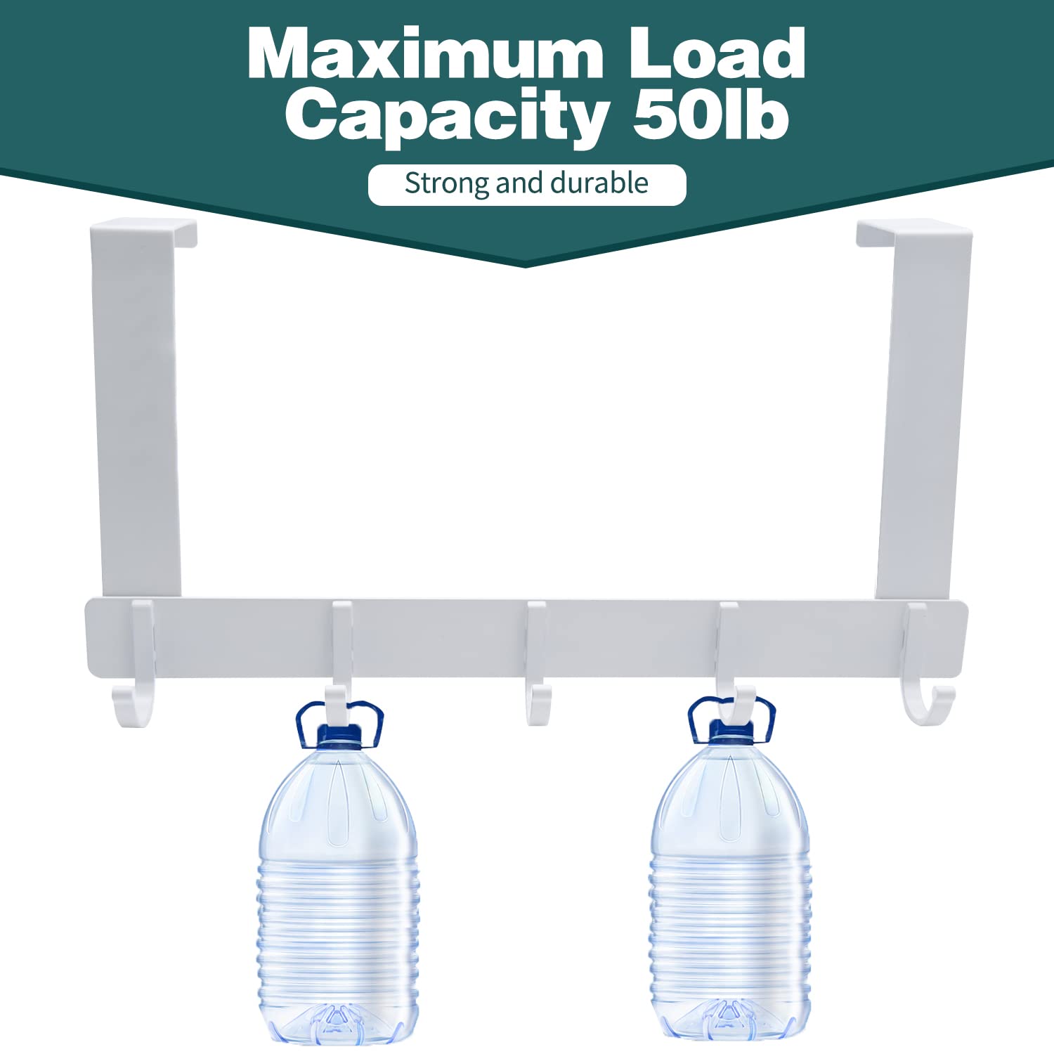 Home Depot Hooks Heavy-Duty Over Door Hook Space Aluminum (Holds