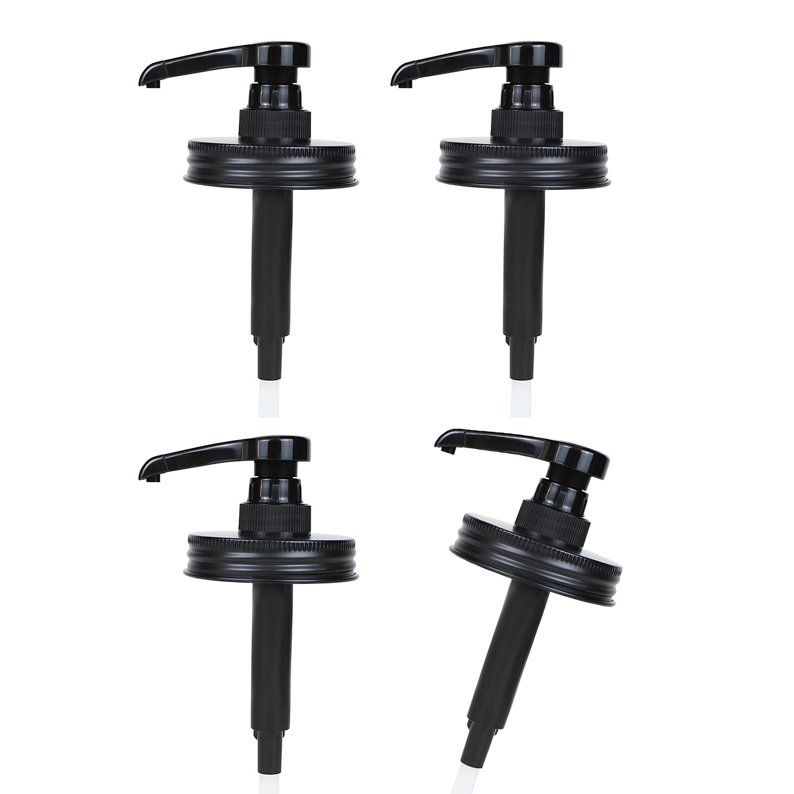 Msioytog Dispenser Pumps for Jams Syrup Sauce and Salad Dressing with Accurate Dosing Home Restaurant Supplies Salad Dispenser