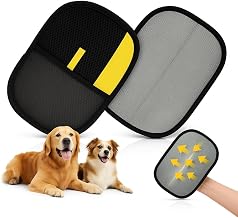 2 x Cat Hair Glove, Anti-Pet Hair Glove, Anti-Pet Hair Glove for Cats and Dogs, Removing Gloves for Sofa, Carpets, Clothes, Grooming Brush Glove
