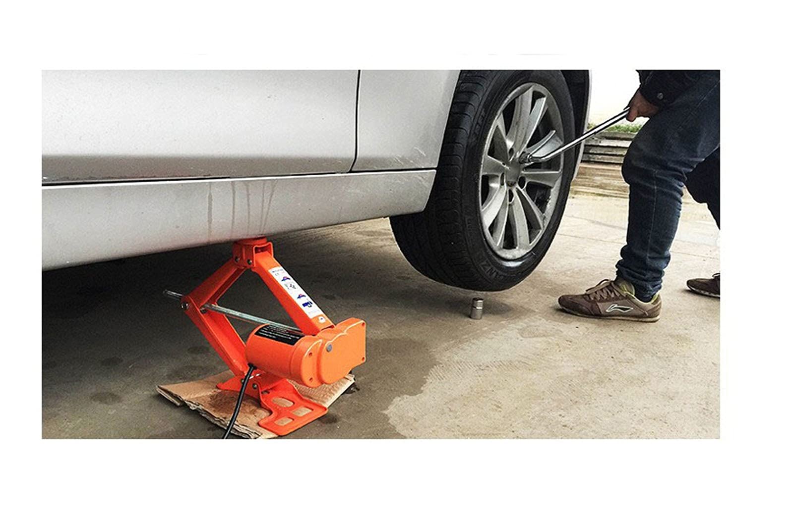 Elektryczny podnośnik samochodowy, 3T Elektryczny Jack, Off-Road Road Samochód Awaryjny Naprawa Auto Repair zestaw jack Multi-Function