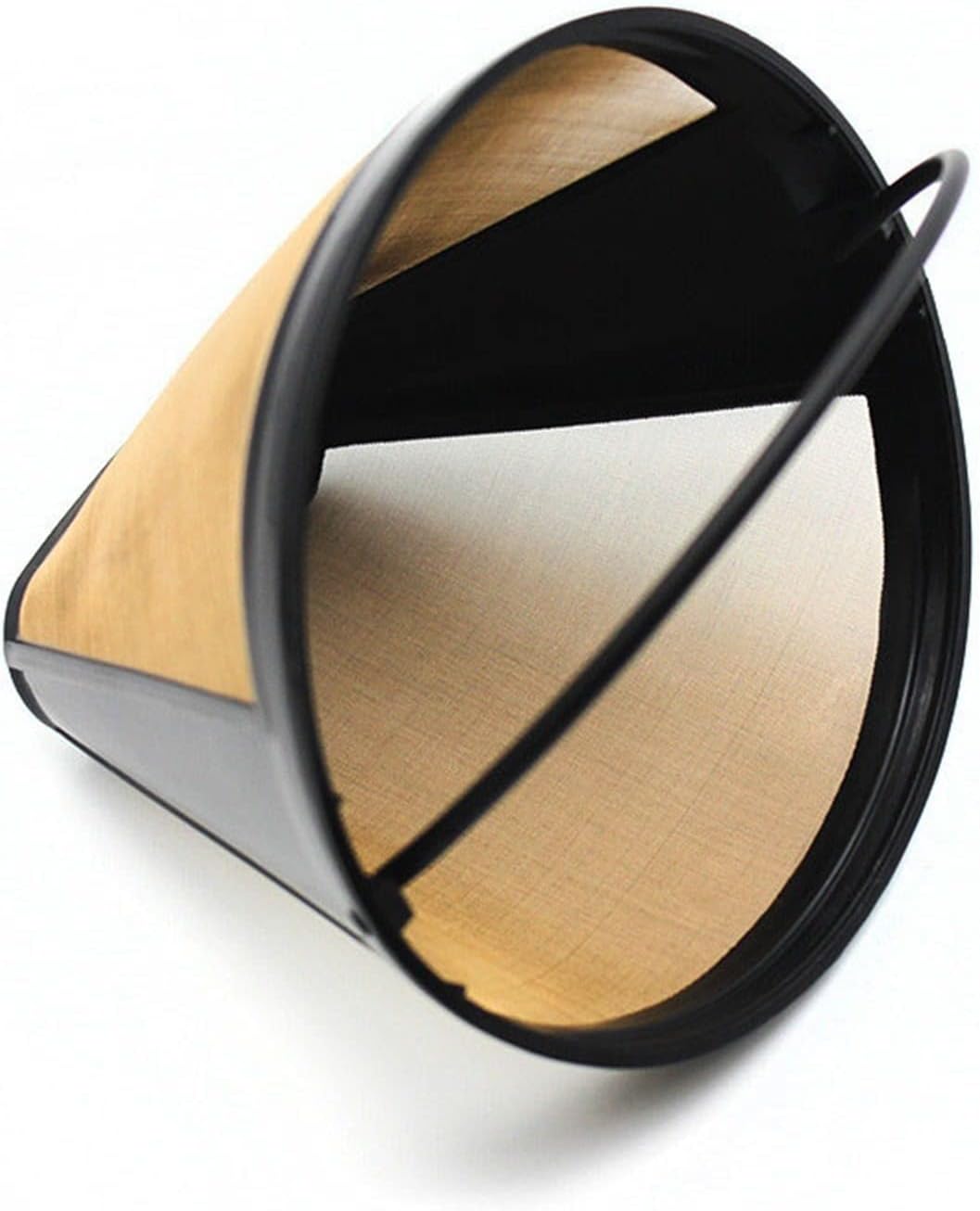 Ultra Fine Strainer Handmade Reusable Coffee Maker Accessories 1 pcs Stainless Steel Kitchenware Cone-Style Kitchen Gadgets Coffee Filter